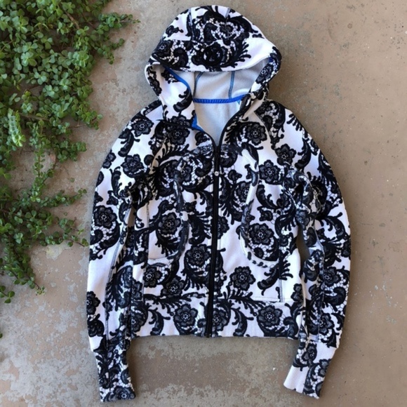 lululemon floral scuba hoodie